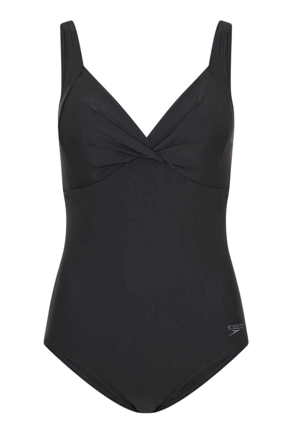 Black Swimming One Piece Swimsuit, Image 1 of 2