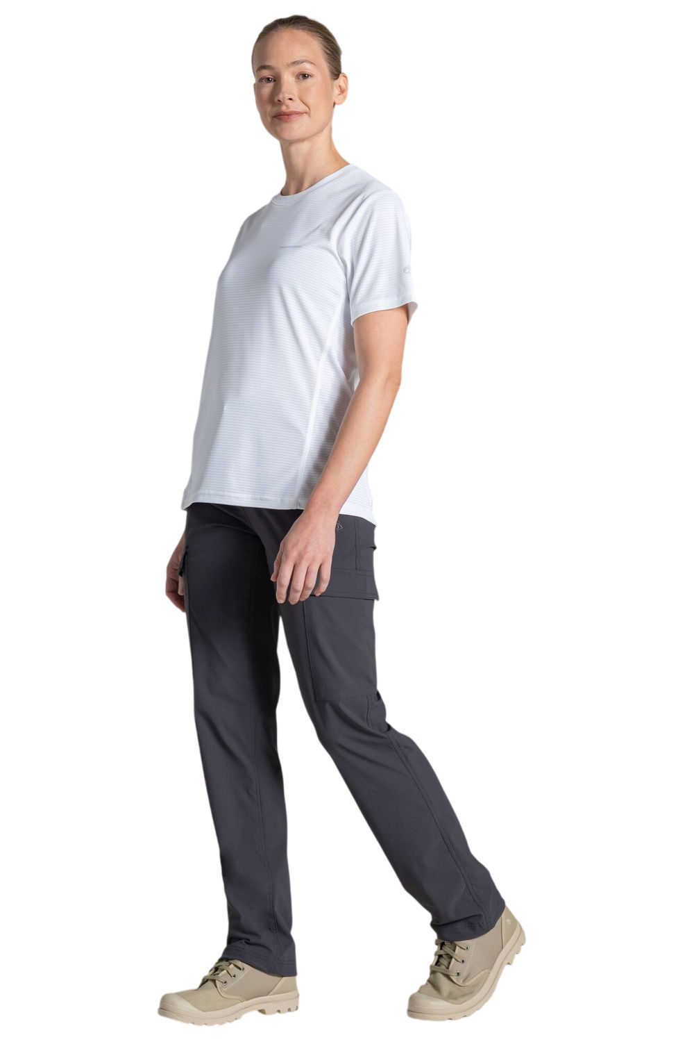 Dark Grey Rif Stretch Nosilife Cargo Trousers, Image 4 of 4