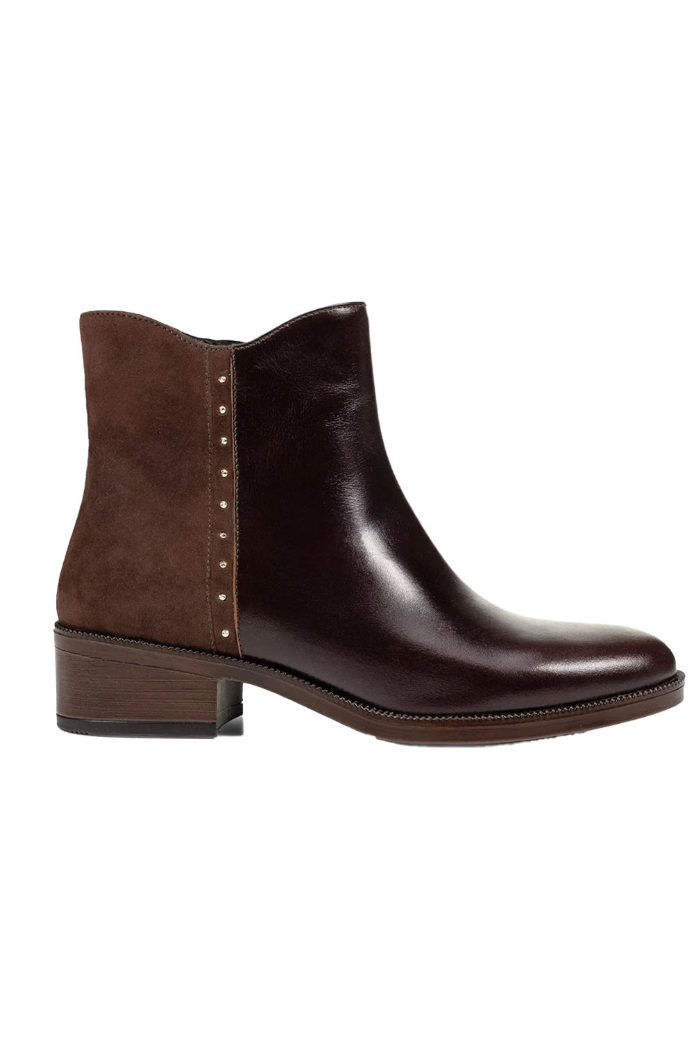Dark Brown D Camexia Suede Ankle Boots, Image 3 of 5