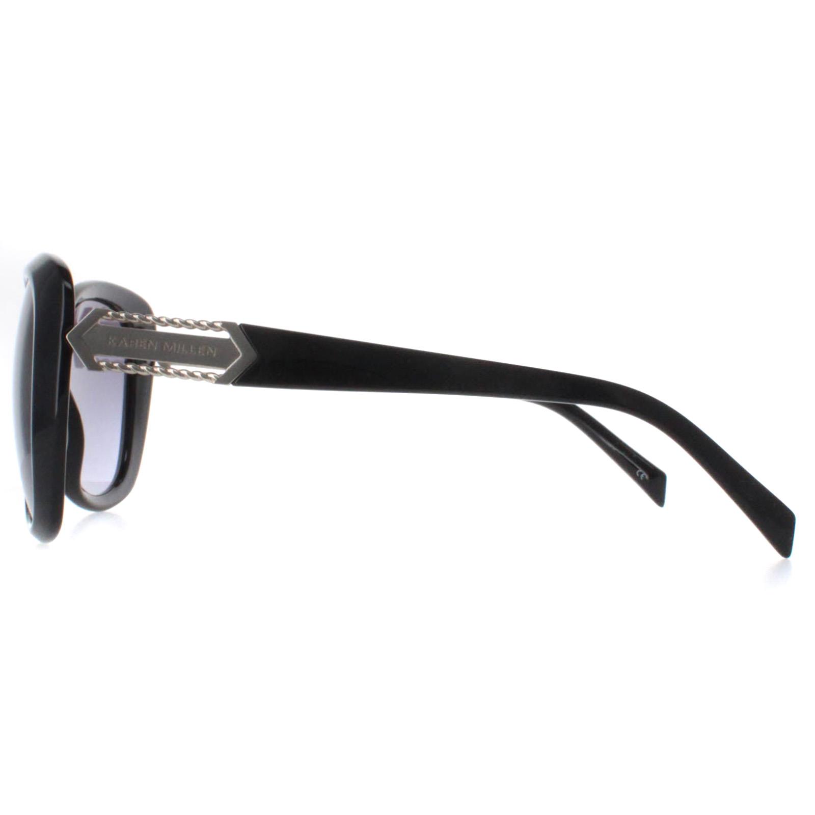 Black Karen Millen Black Butterfly Black Dark Grey Gradient KM5049, Image 3 of 4