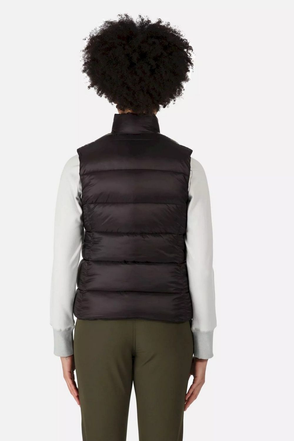 Black Yewbank Reversible Body Warmer, Image 5 of 8