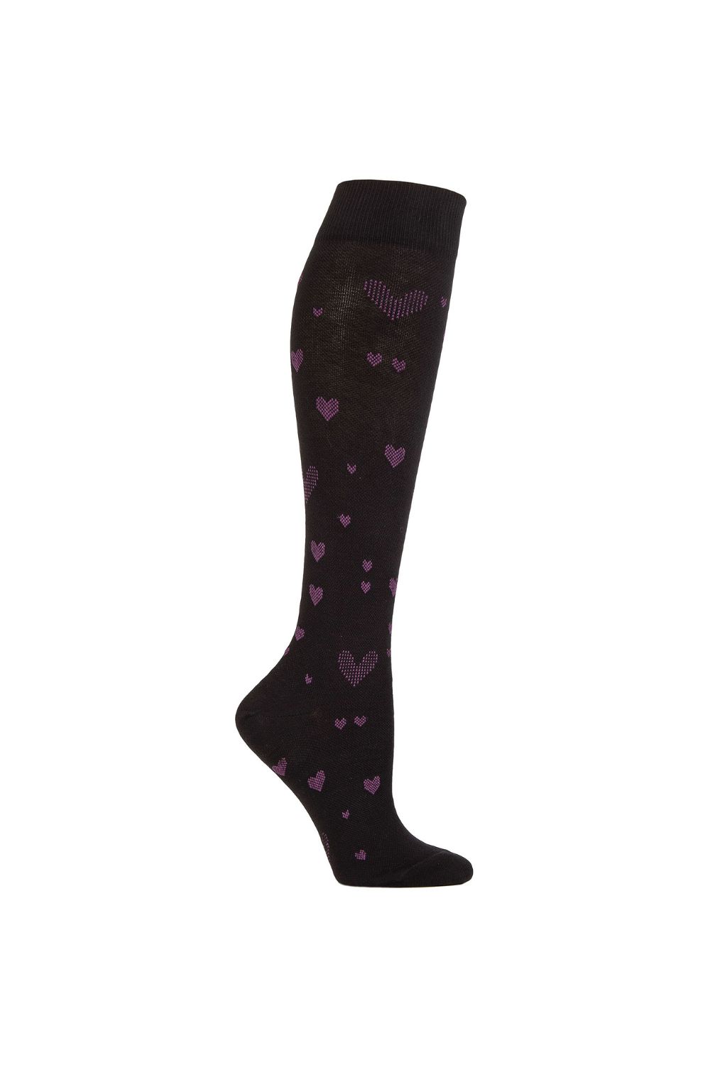 Black 18 Mmhg Compression Flight Socks, Image 1 of 4