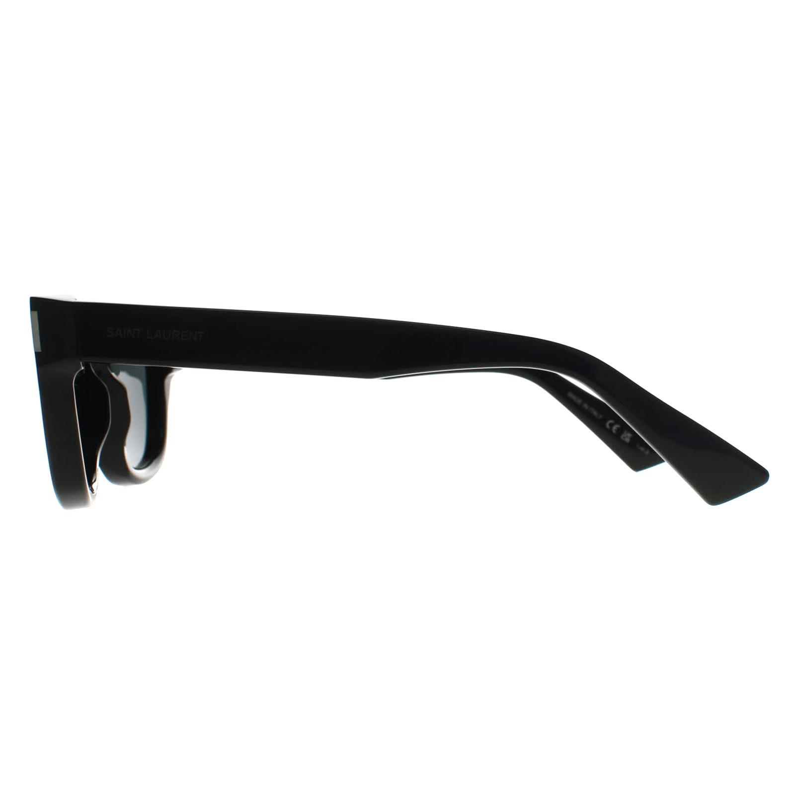Black Saint Laurent Black Square Black Grey SL 838, Image 3 of 3