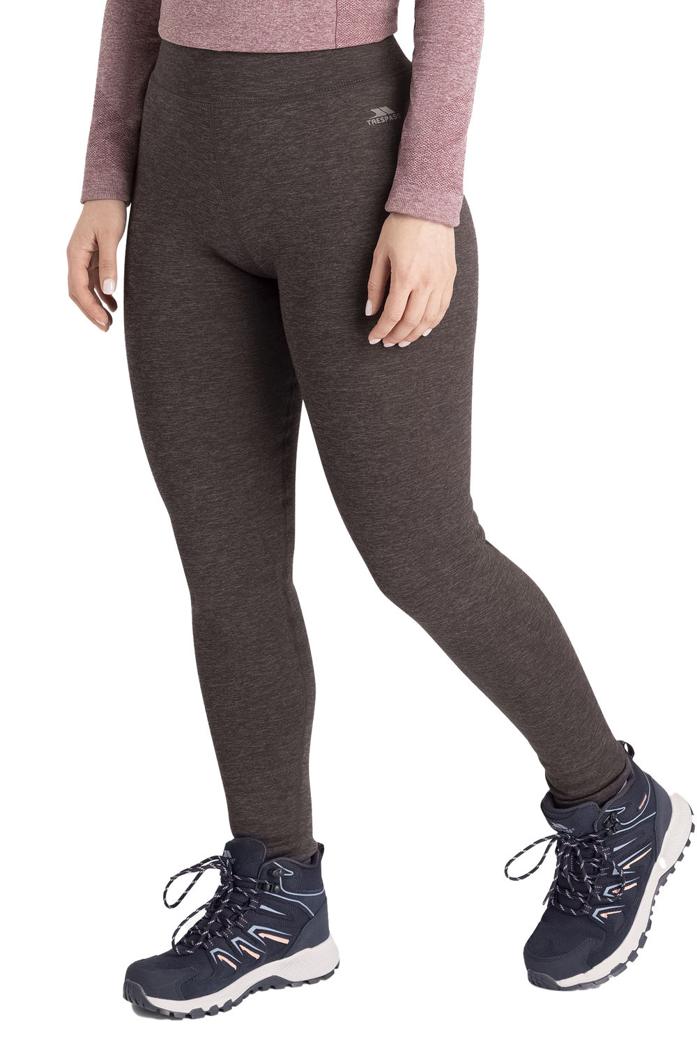 Grey Fuzzy Sherpa Leggings, Image 1 of 3