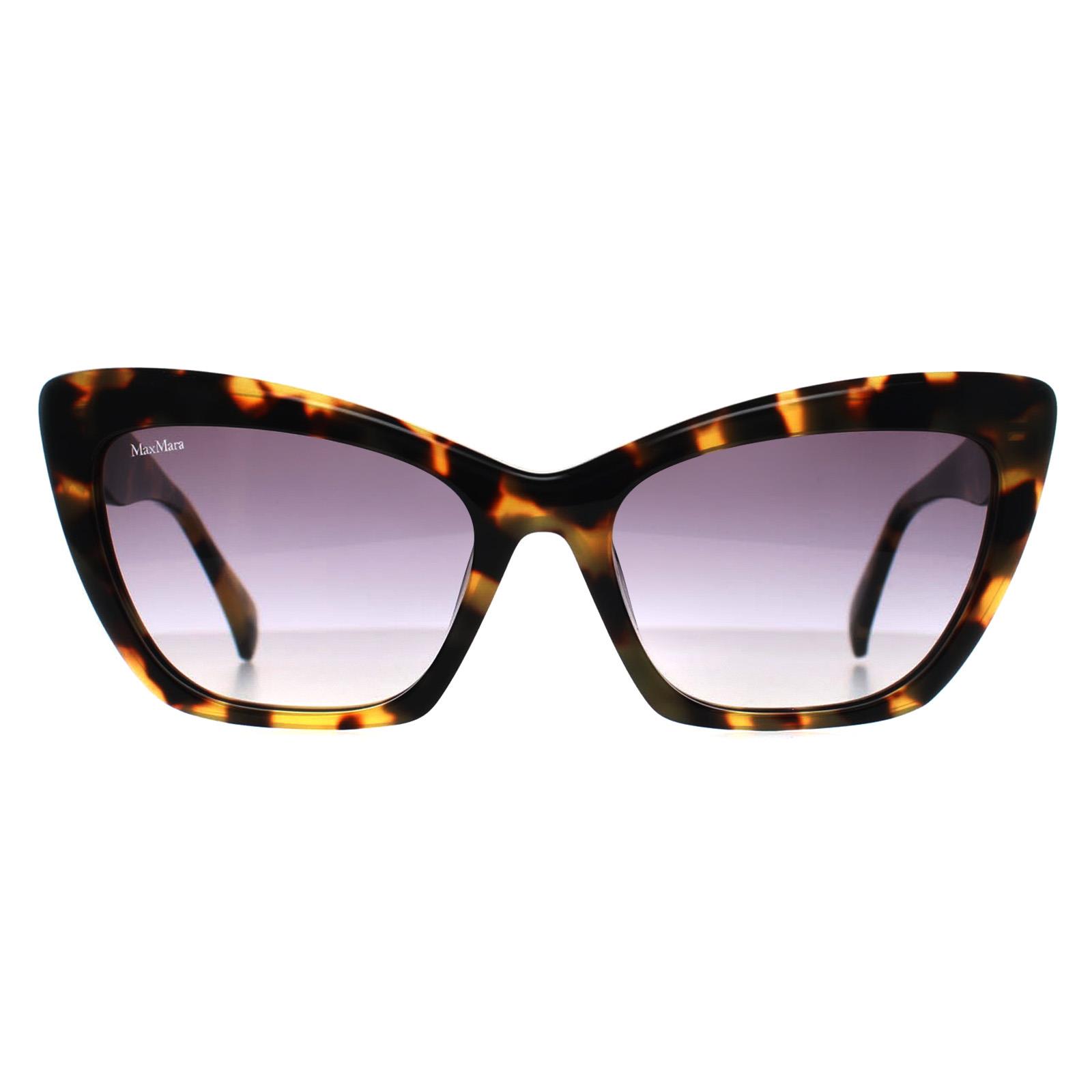 Brown Cat Eye Coloured Havana Smoke Grey Gradient MM0063 Logo14, Image 1 of 3
