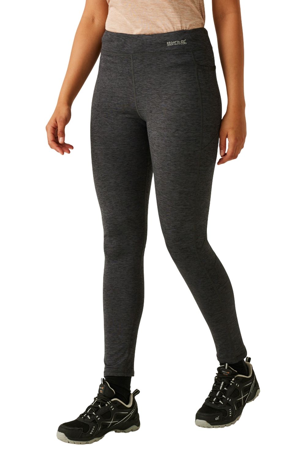 Grey Holeen II Winter Leggings, Image 3 of 3