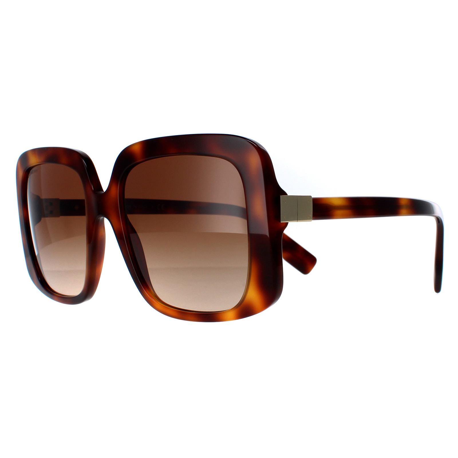 Brown Burberry Brown Square Light Havana Brown Gradient BE4363, Image 2 of 6