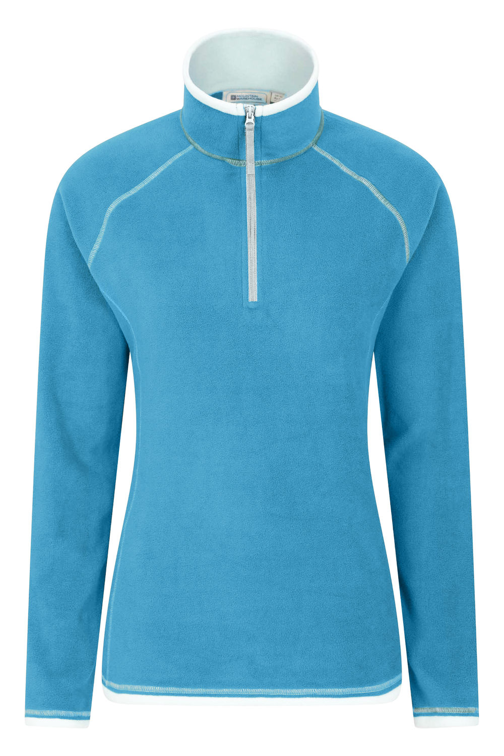 Blue Montana Half Zip Fleece Top, Image 1 of 3
