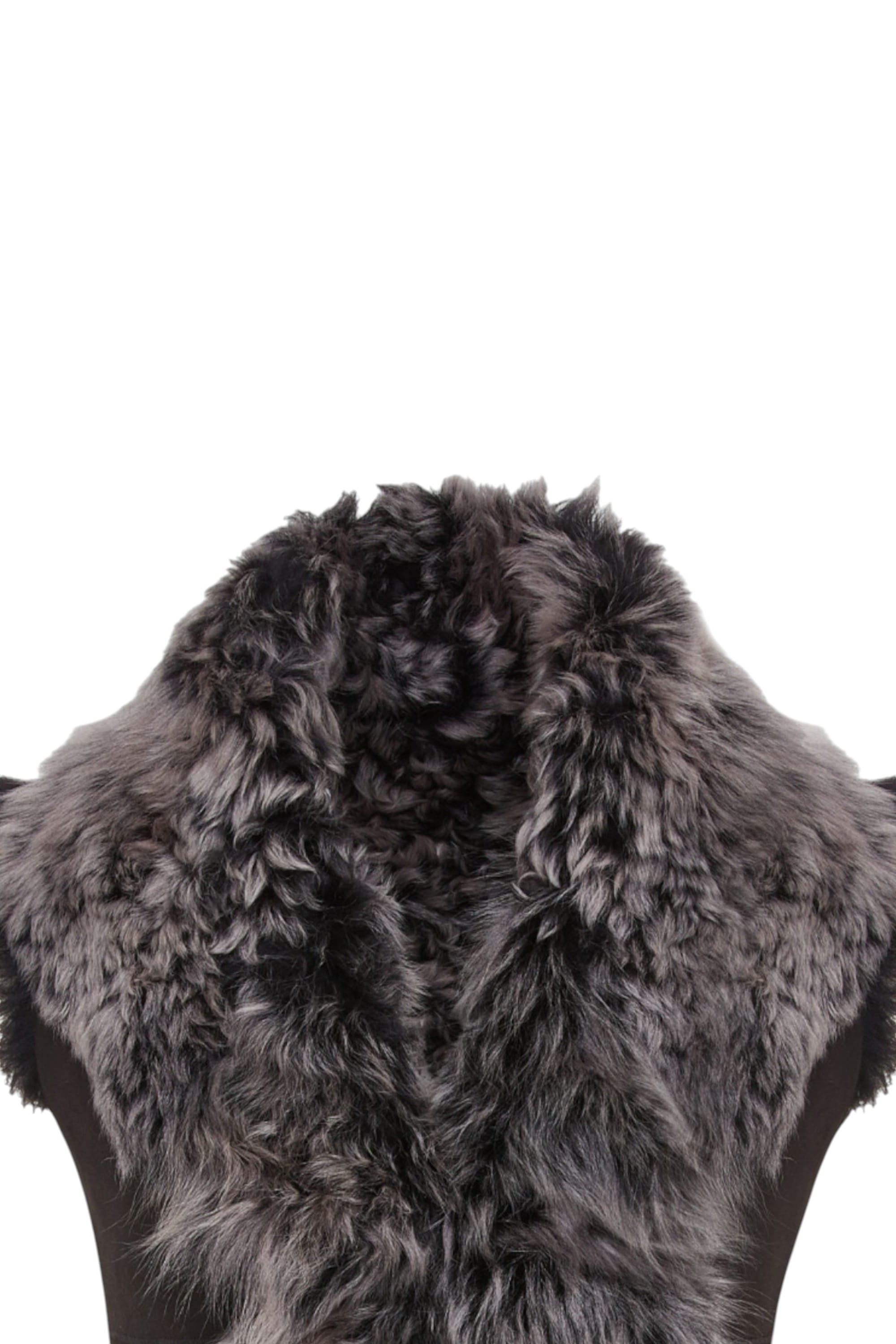 Black Toscana Shearling Sheep Leather Gilet, Image 5 of 6