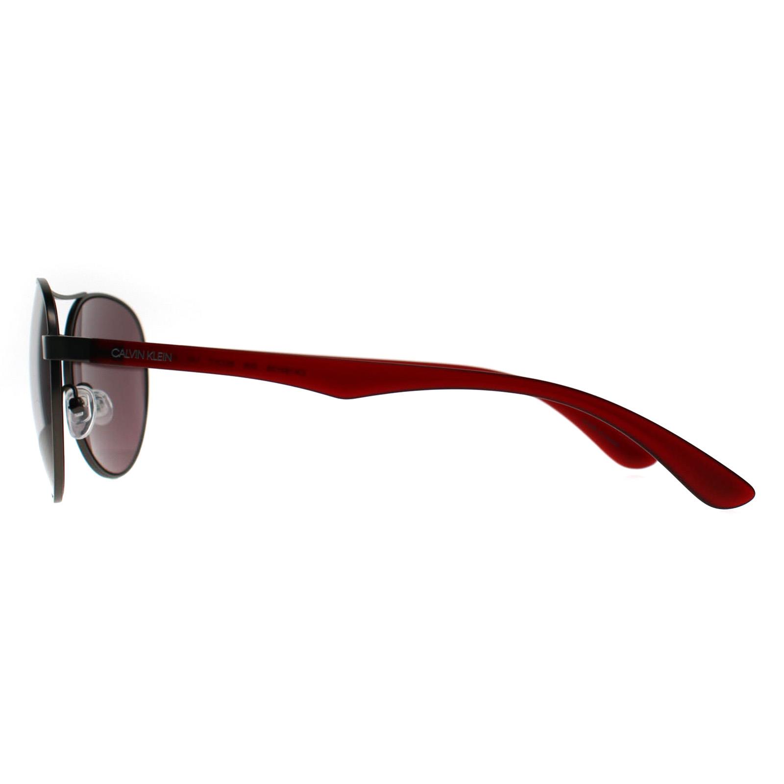 Grey Aviator Matte Gunmetal Grey CK19313S, Image 3 of 3