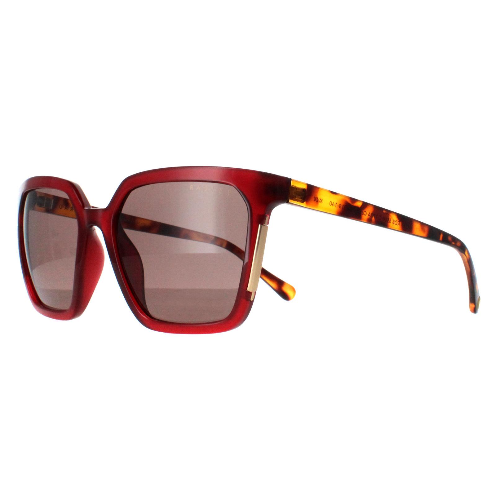 Red Radley Red Square Transparent Burgundy Brown Allington 6506, Image 2 of 4
