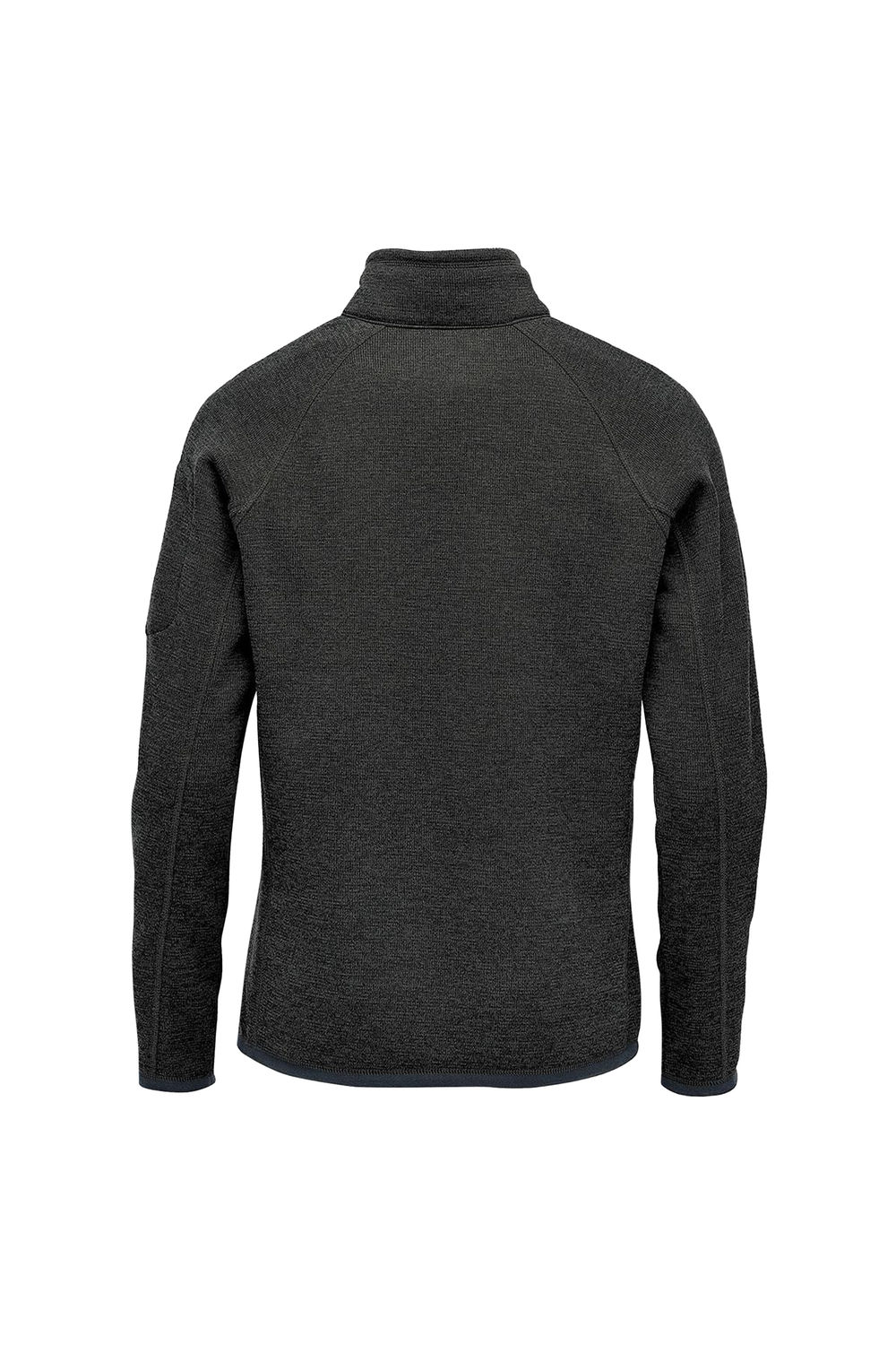 Black Avalante Heather Quarter Zip Fleece Top, Image 2 of 4
