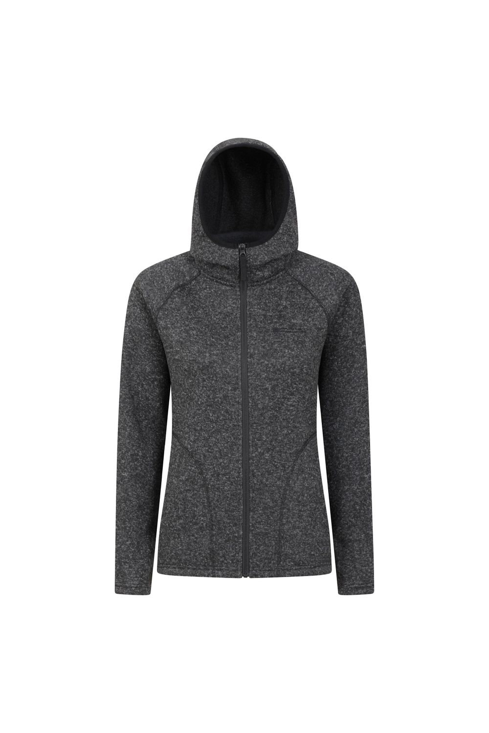 Black Nevis Full Zip Hoodie, Image 2 of 7