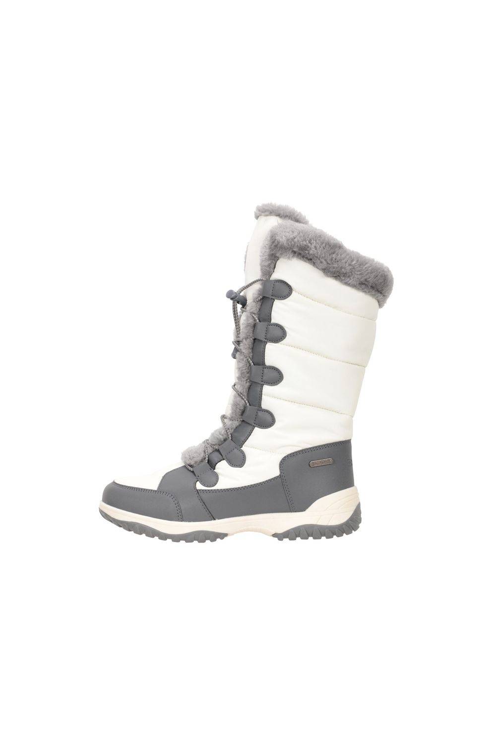 White Snowflake Extreme Long Snow Boots, Image 3 of 7