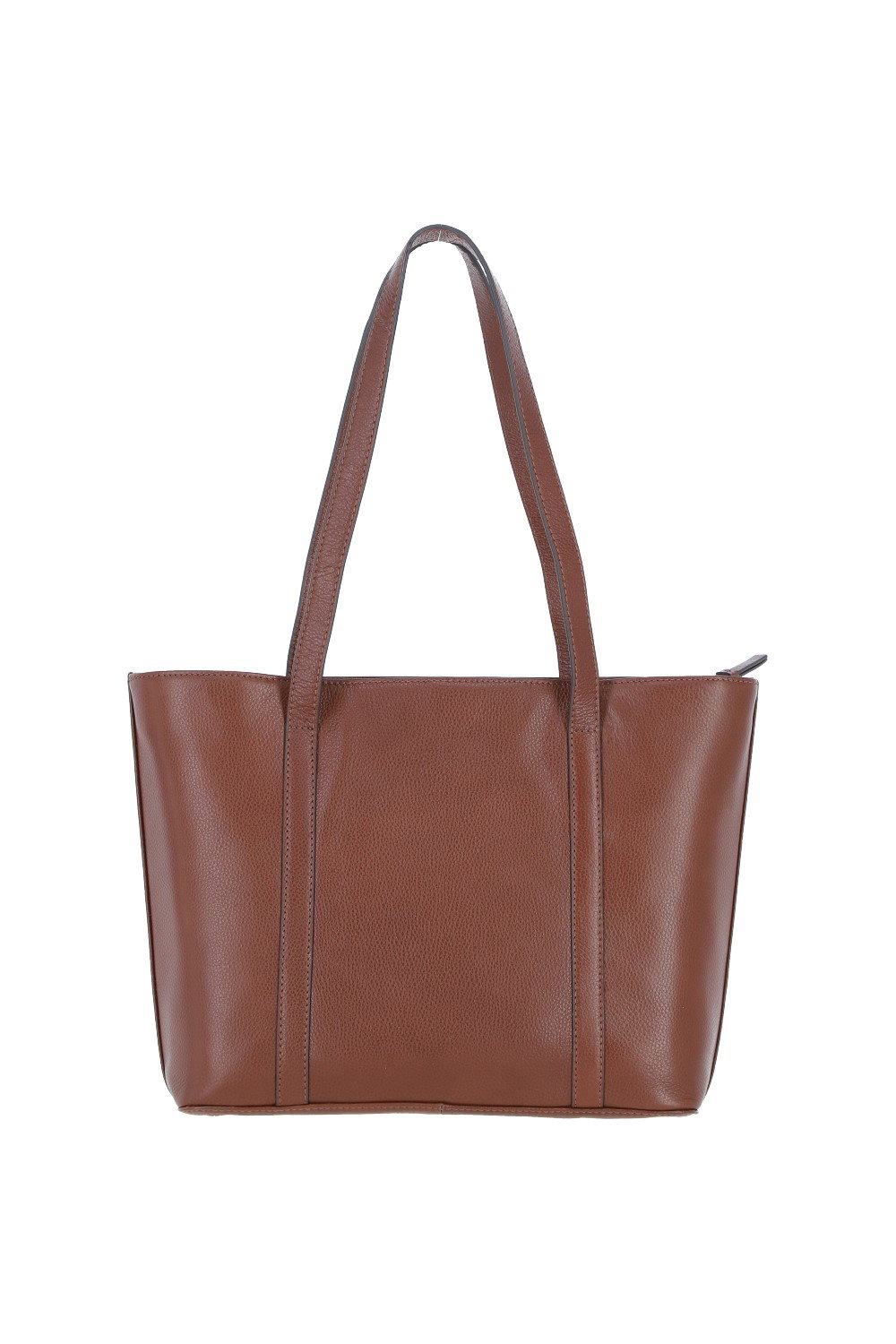 Tan 'Rosara' Real Leather Shoulder Bag, Image 4 of 5