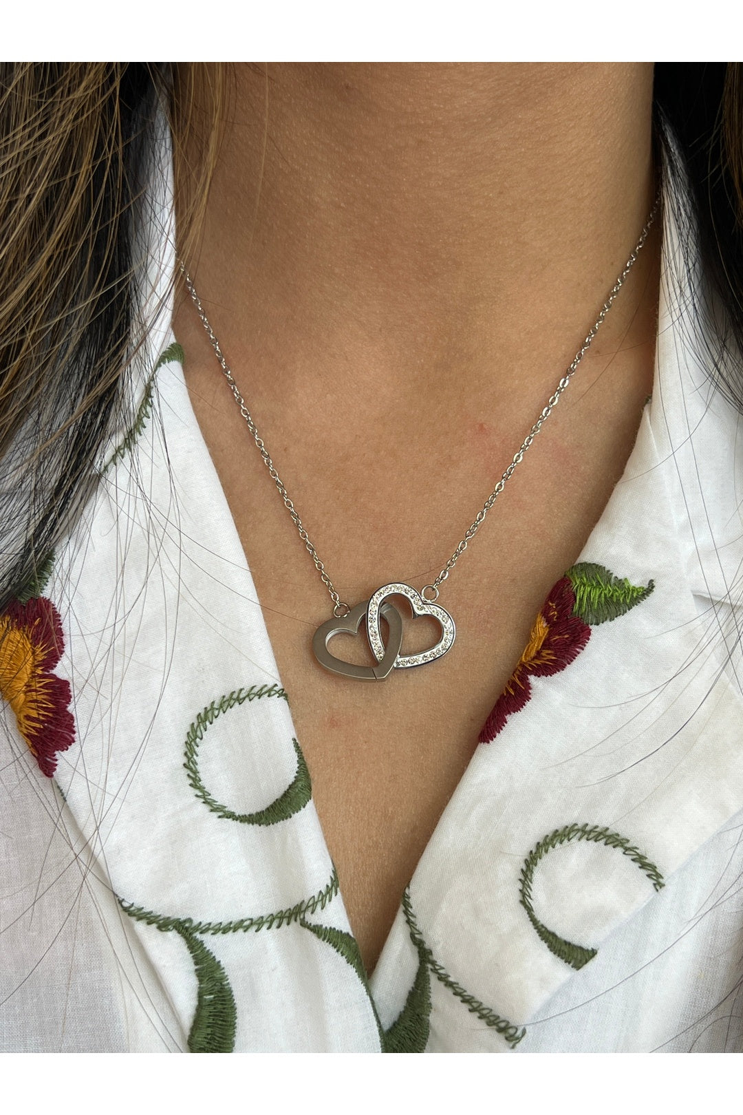 Silver Heart Necklace with Gift Box, Image 5 of 6
