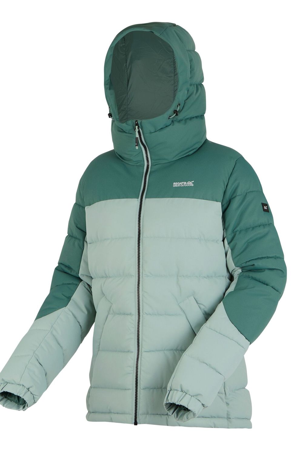 Pale Green Aldthorn Quilted Jacket, Image 3 of 5