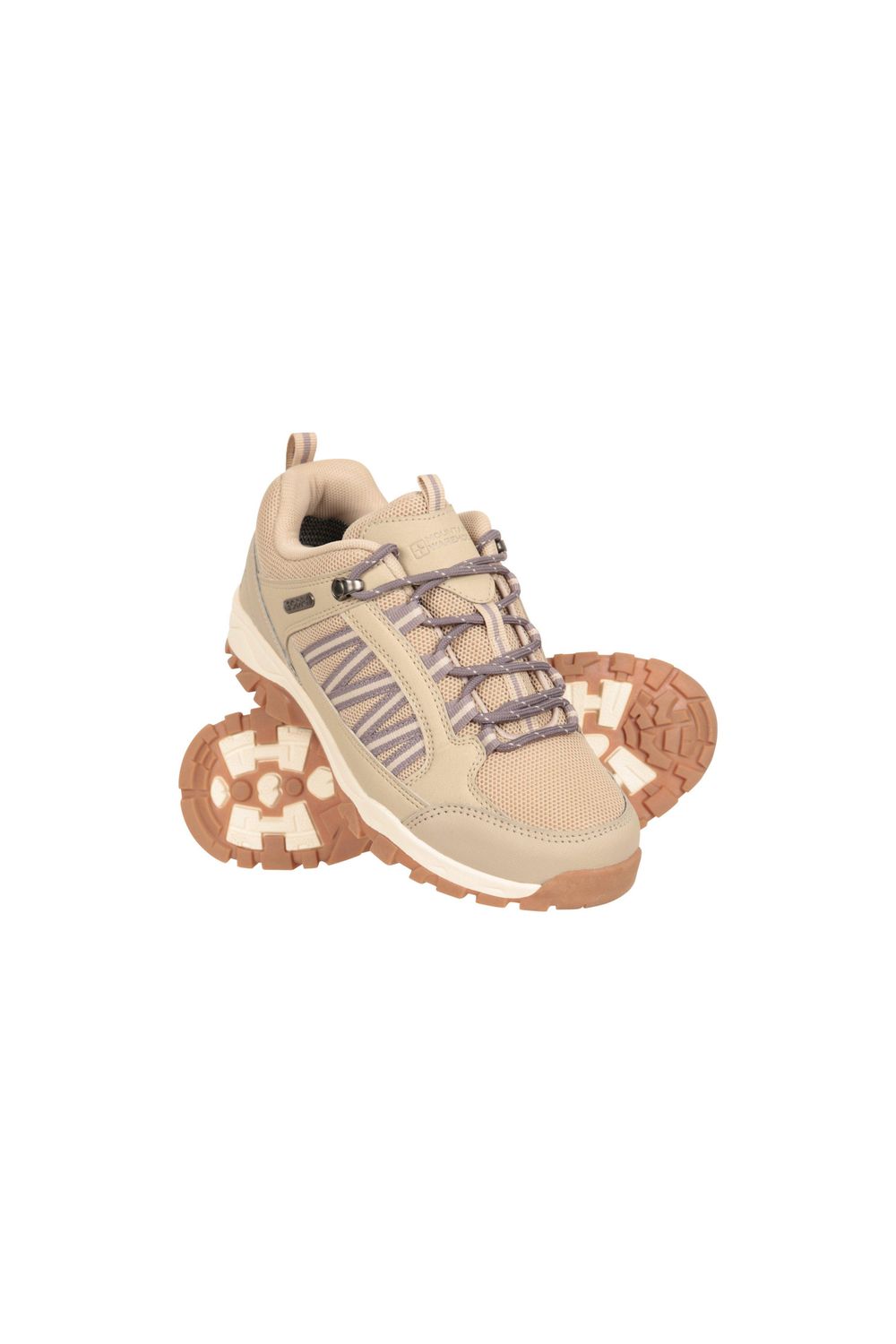 Taupe Path Waterproof Outdoor Walking Shoes, Image 7 of 7