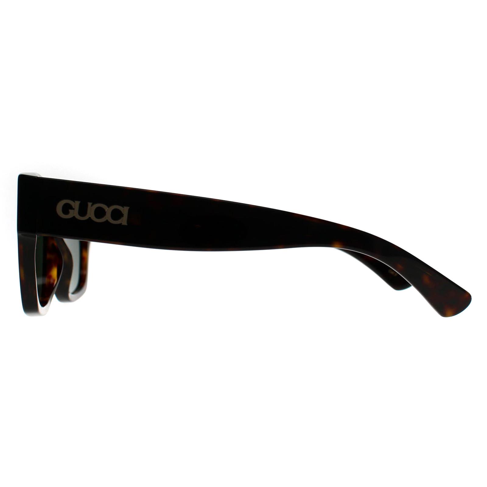 Brown Square Havana Green GG1793S, Image 3 of 3