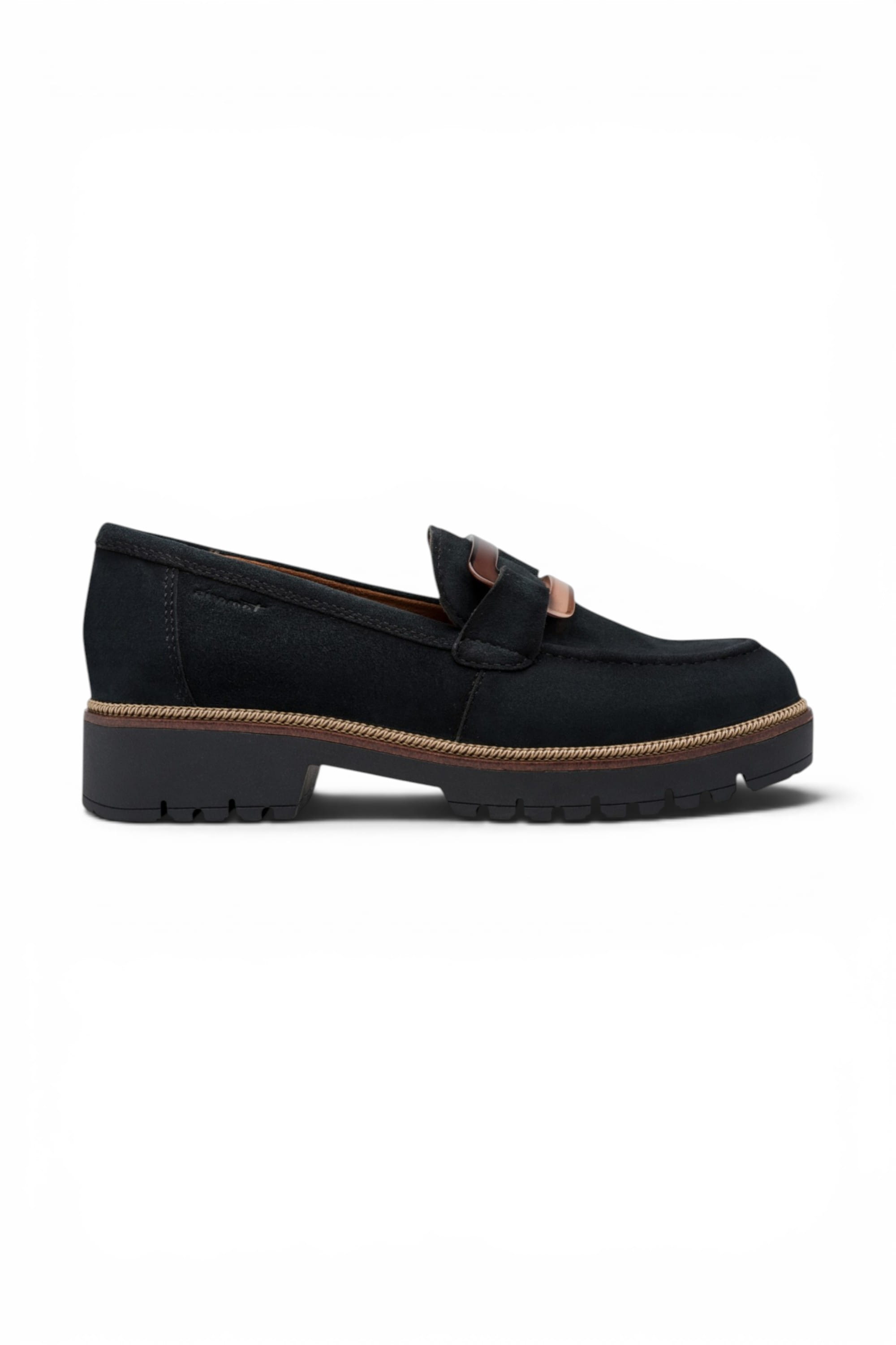 Blue Suede Leather Loafer Casual Shoes, Image 1 of 7