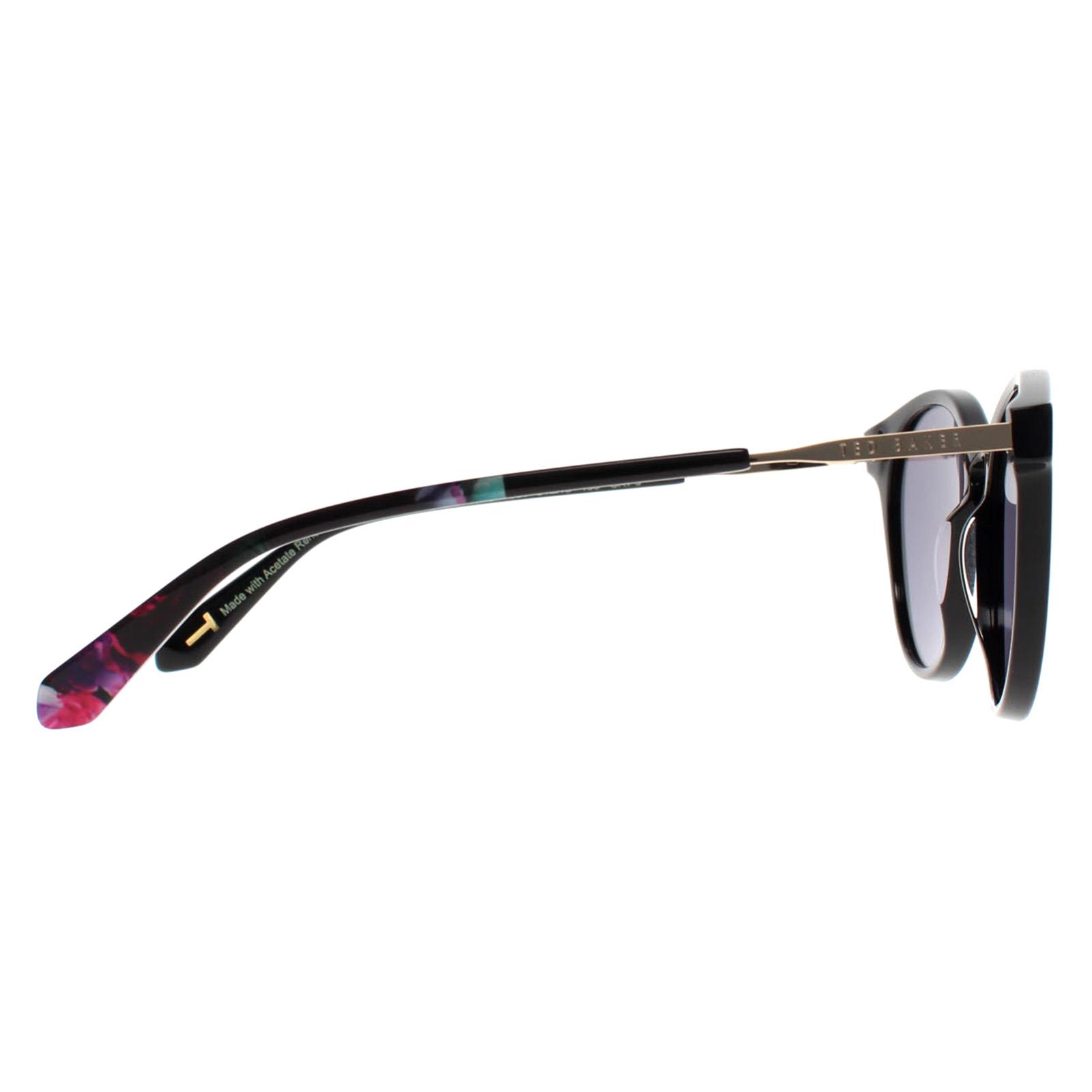 Black Ted Baker Black Round Black Grey TB1746 Oria, Image 4 of 4