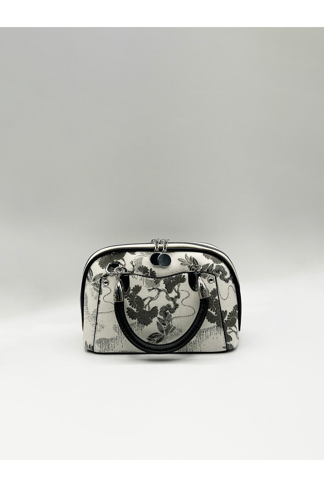 White Floral Print Grab Bag, Image 4 of 5