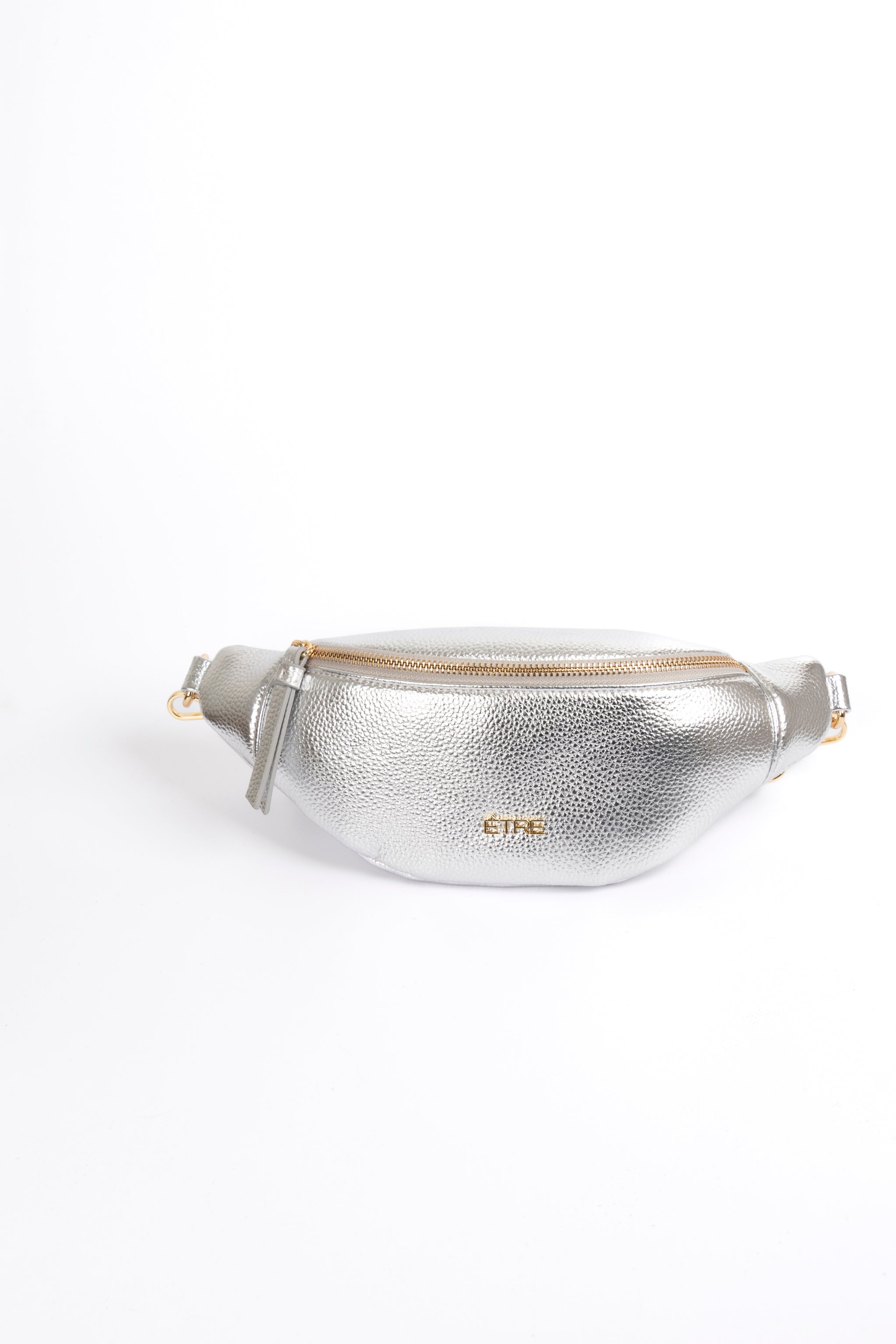 Metallic Metallic Faux Leather Bum Bag