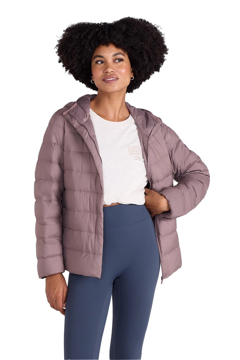 Purple Mountain Warehouse Purple Lightweight Packable Jacket, Image 3 of 4