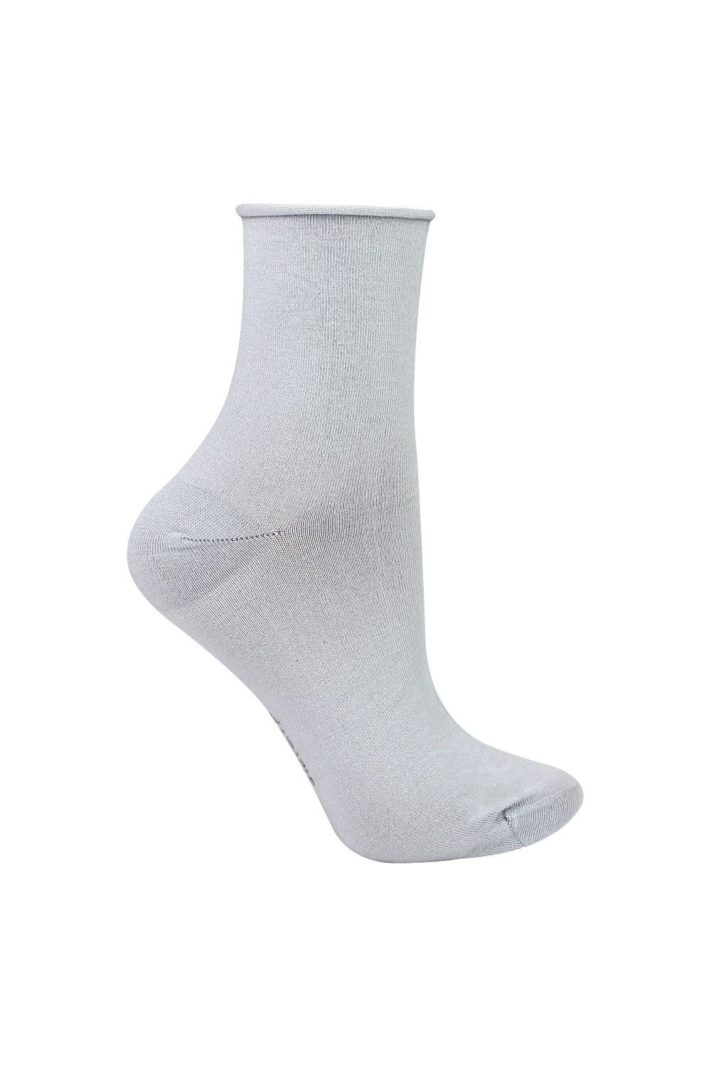 Grey Bamboo Sensory Soft Seamless Socks, Image 1 of 4