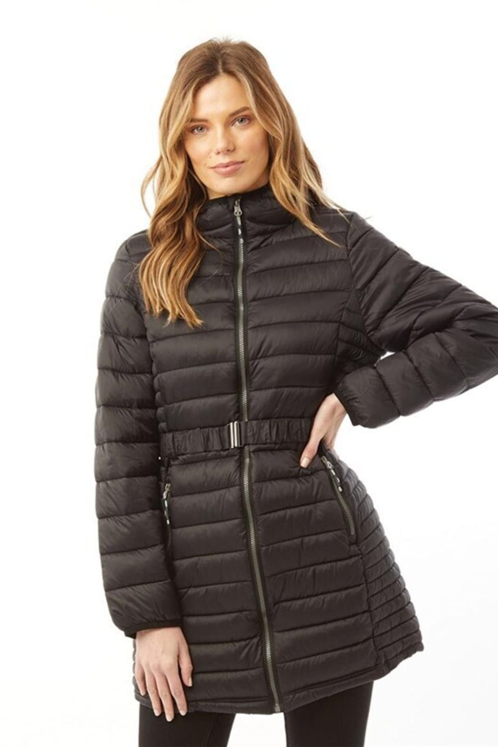 Black Trespass Black Santuzza Jacket, Image 4 of 6