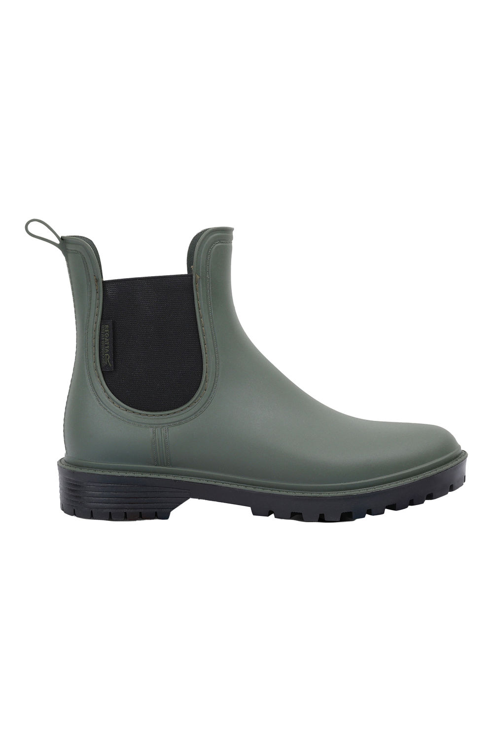 Dark Green Lady Harriett II Ankle Wellington Boots, Image 3 of 4