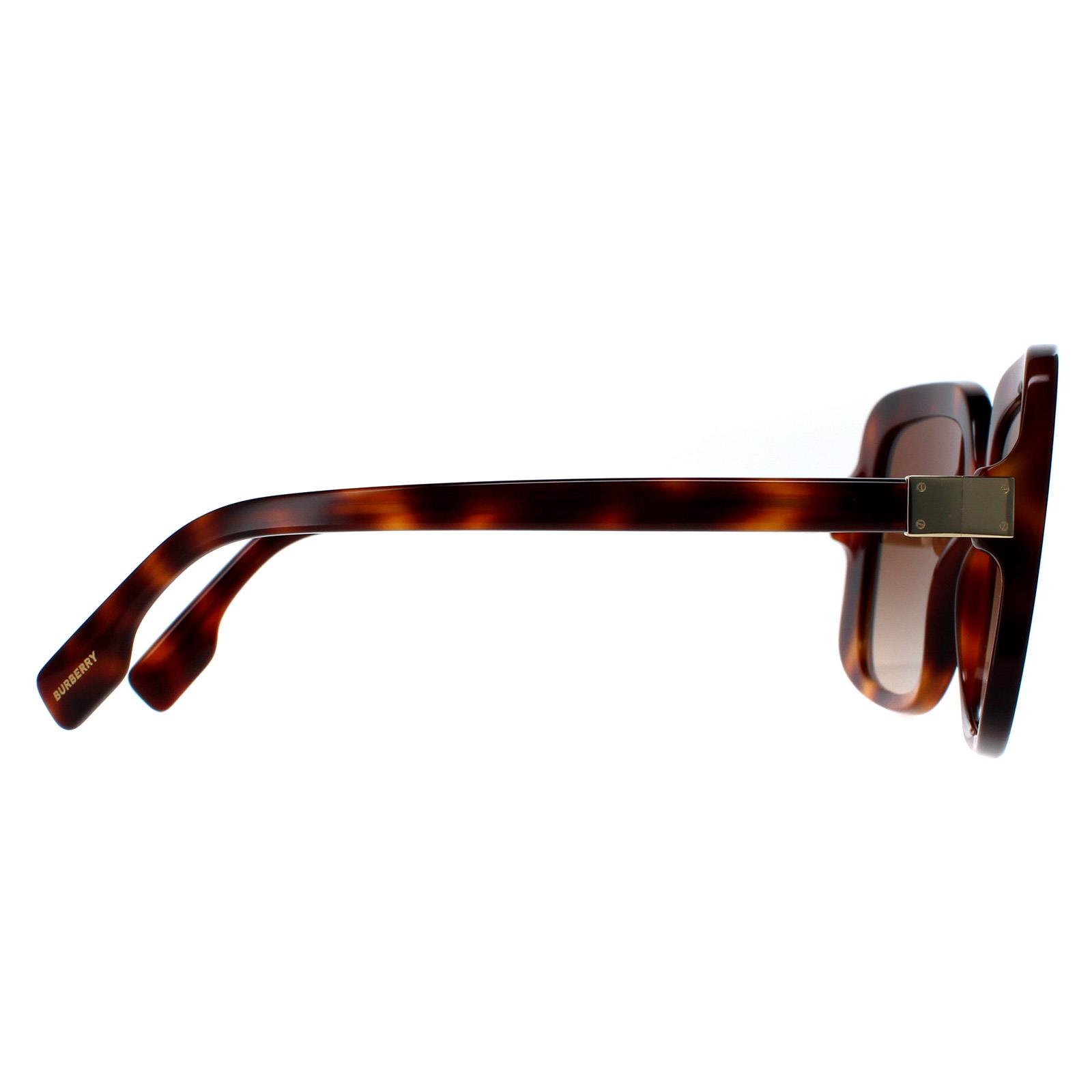 Brown Burberry Brown Square Light Havana Brown Gradient BE4363, Image 4 of 6