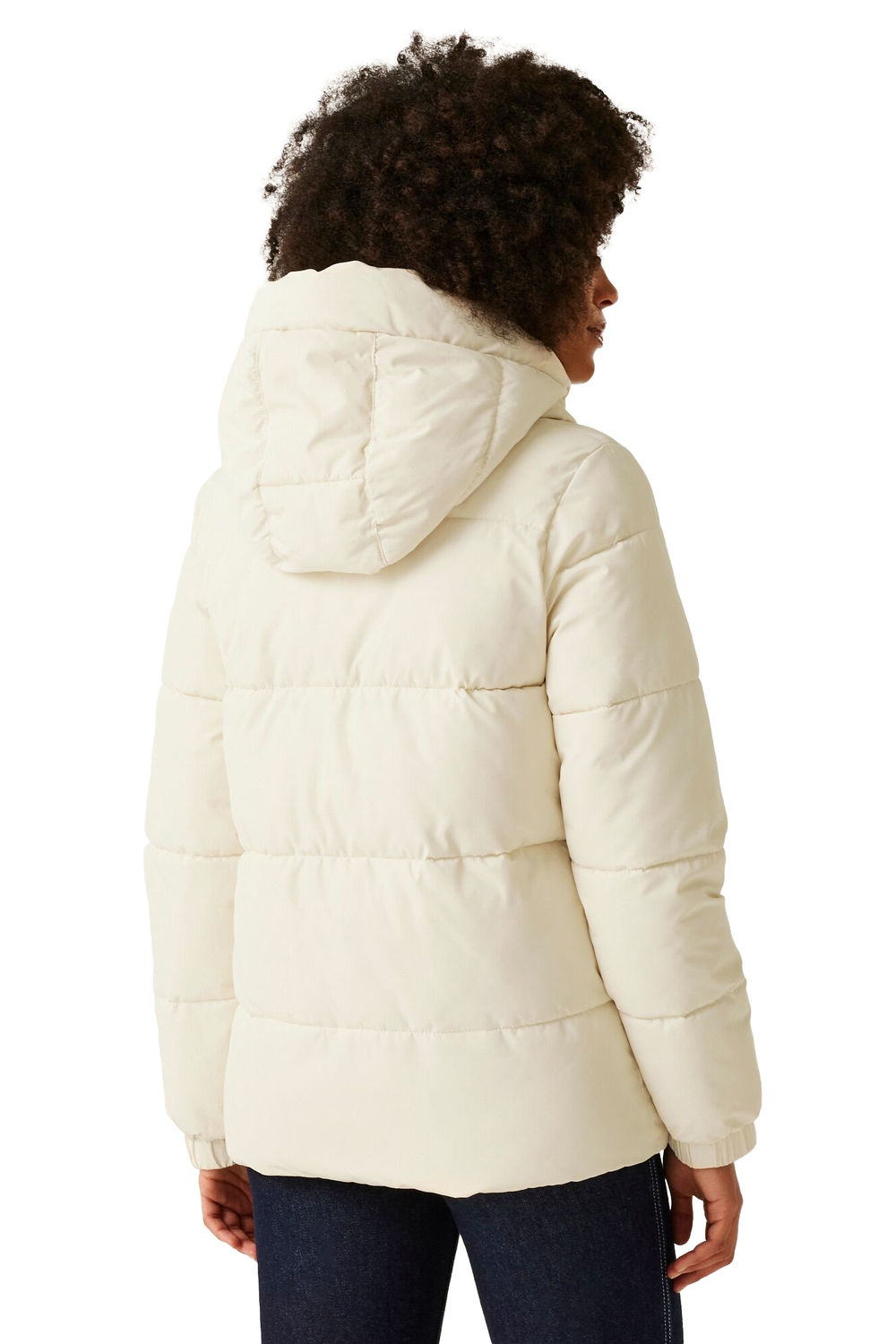Cream Regatta Cream Arilie Quilted Jacket, Image 4 of 4