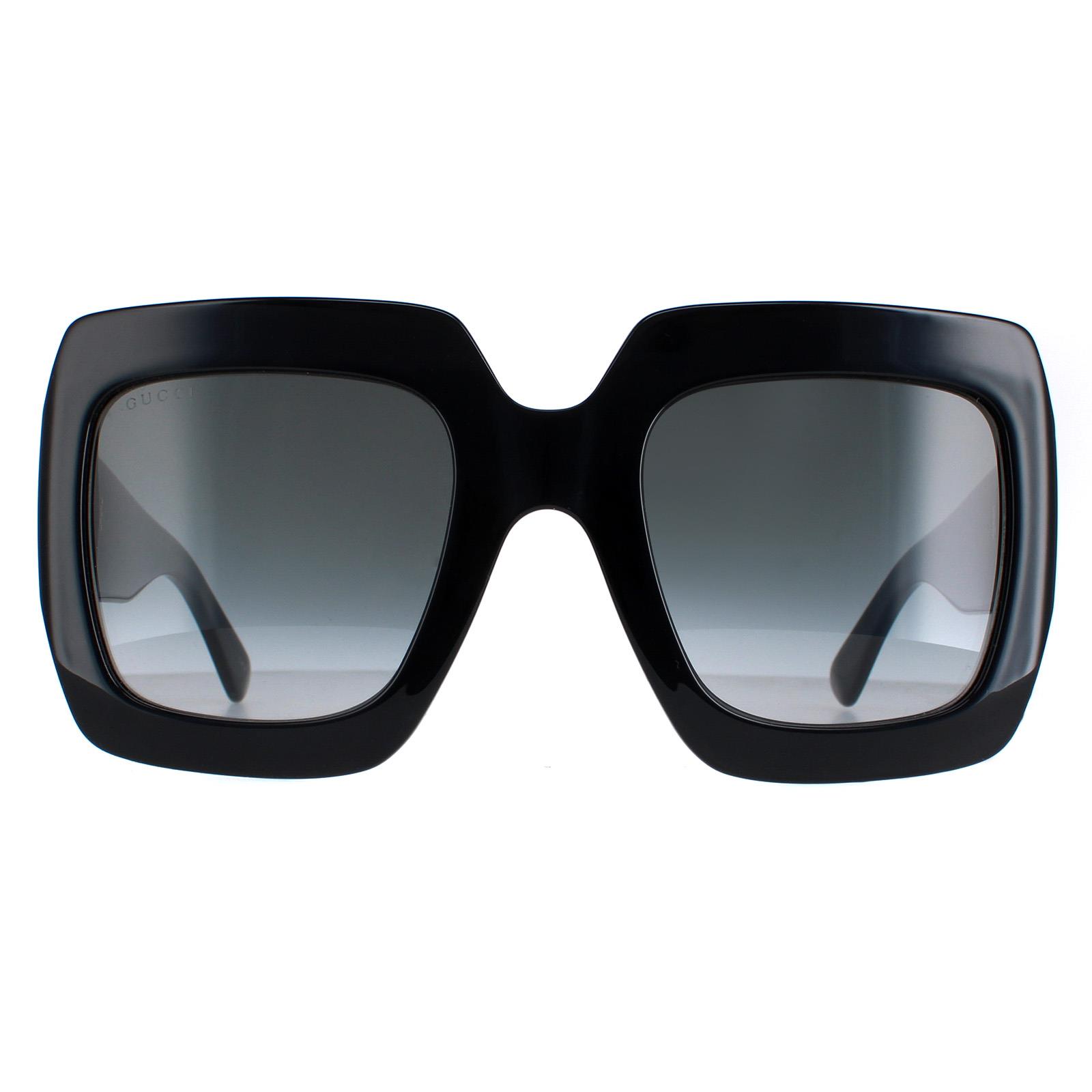 Black Gucci Black Square Black Grey GG0053SN, Image 1 of 6