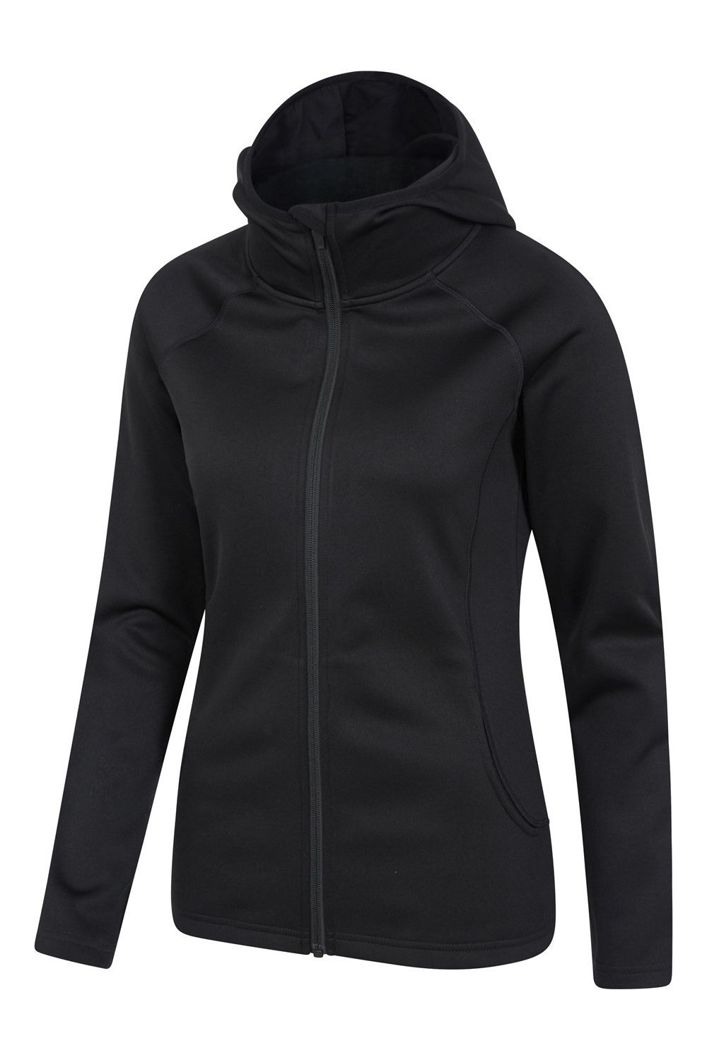 Black Dynamic Chakra IsoCool Full Zip Hoodie, Image 3 of 4