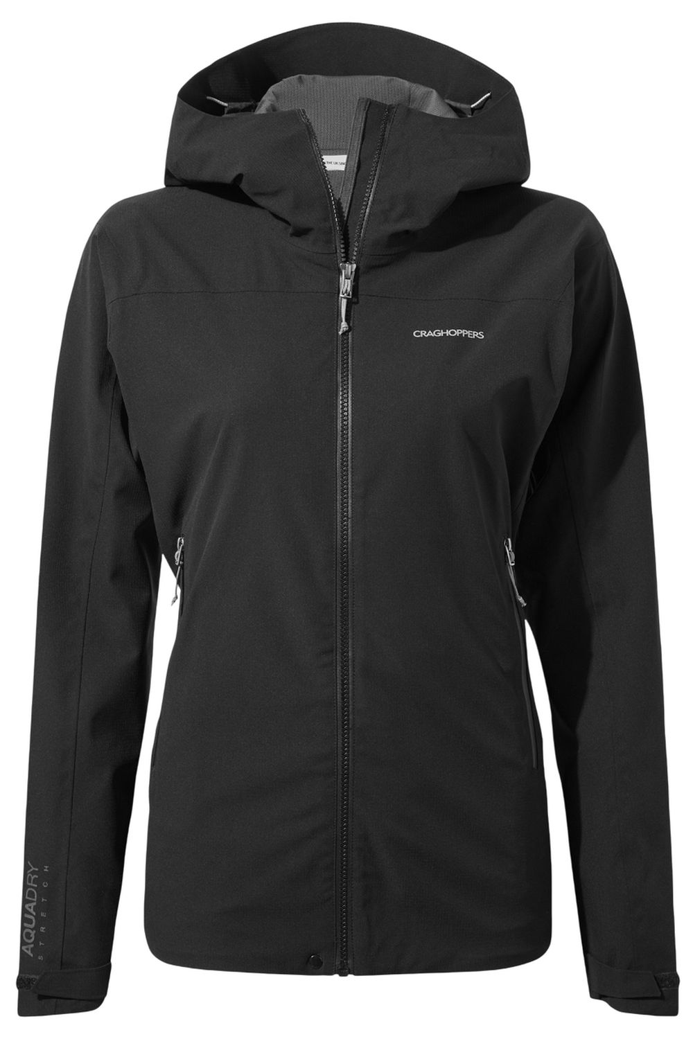 Black Craghoppers Black Dynamic Pro II Waterproof Jacket, Image 1 of 3