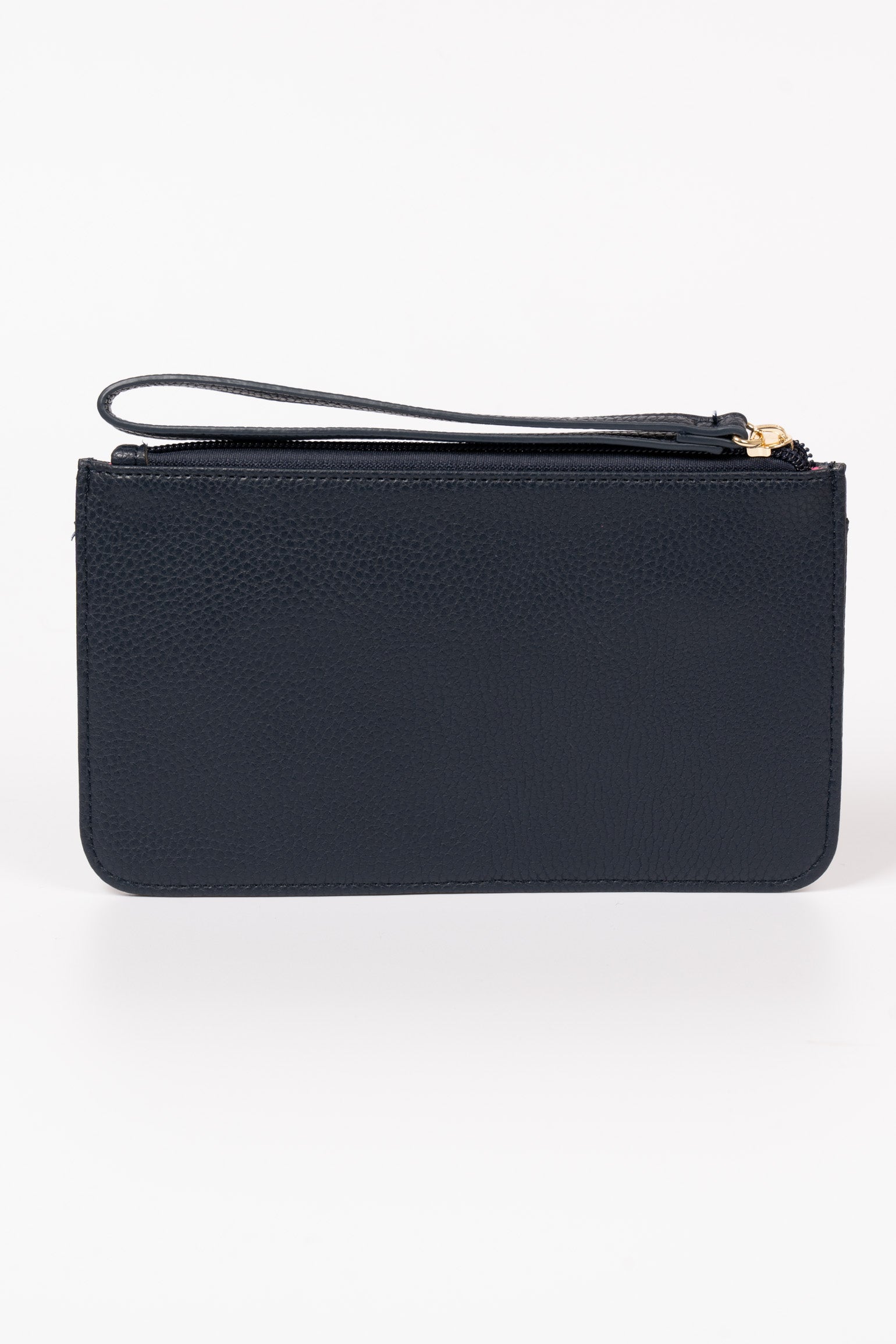 Navy Blue Etre Navy Blue Plain Passport Holder Clutch Wallet, Image 2 of 2