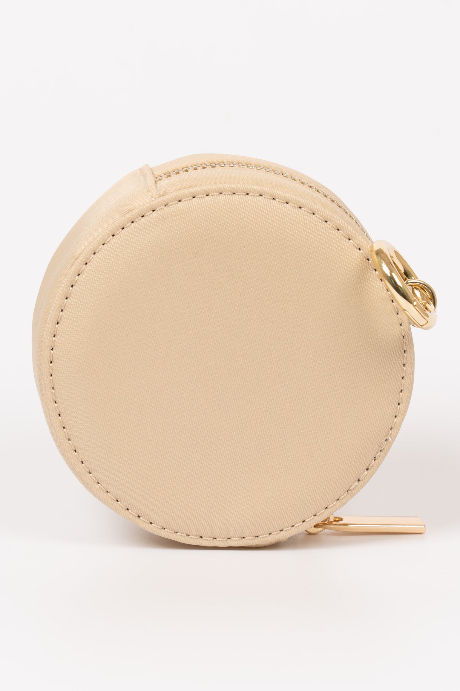 Cream Etre Cream Plain Round Coin Purse, Image 2 of 3