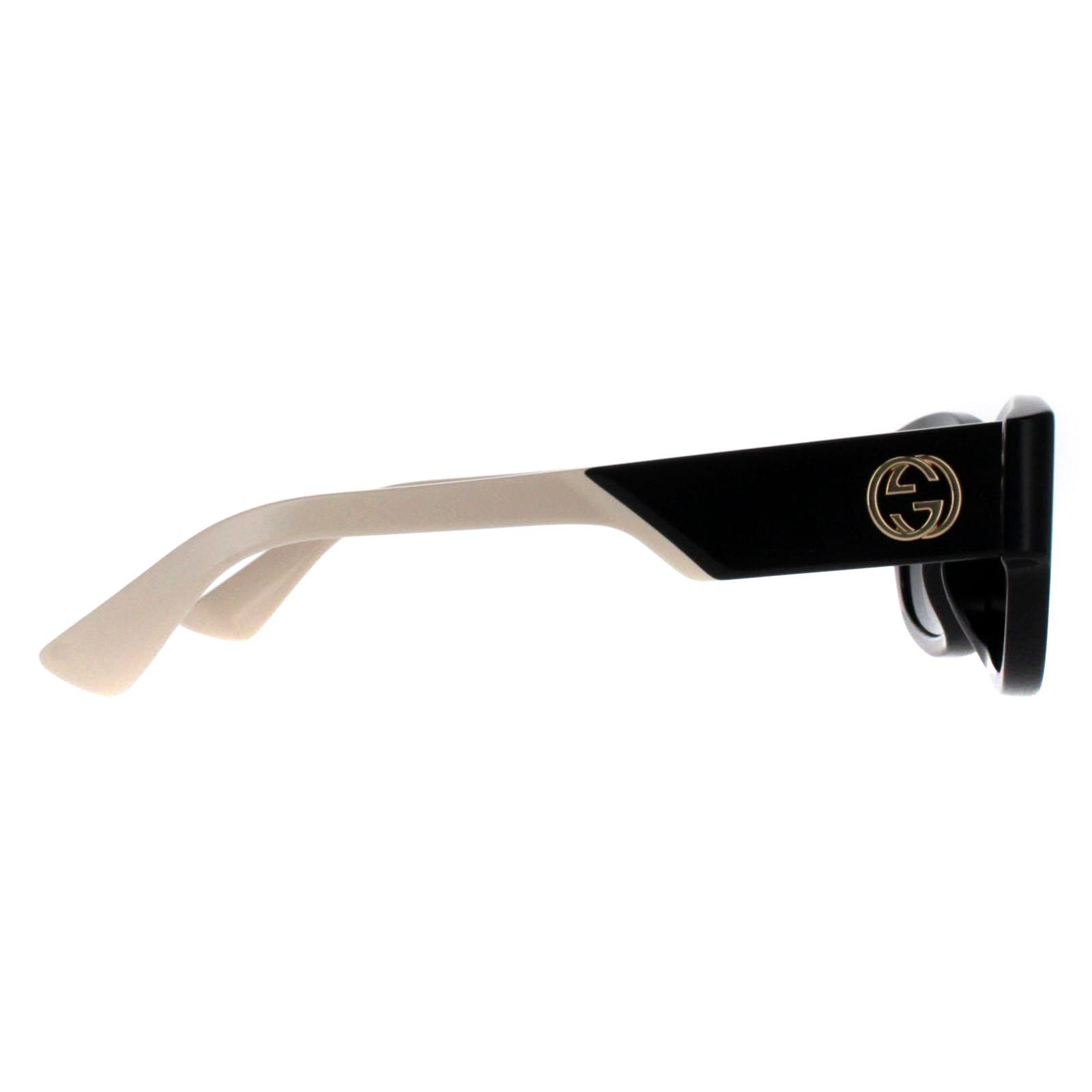 Black Square Black with Ivory Grey GG1667SK, Image 4 of 4