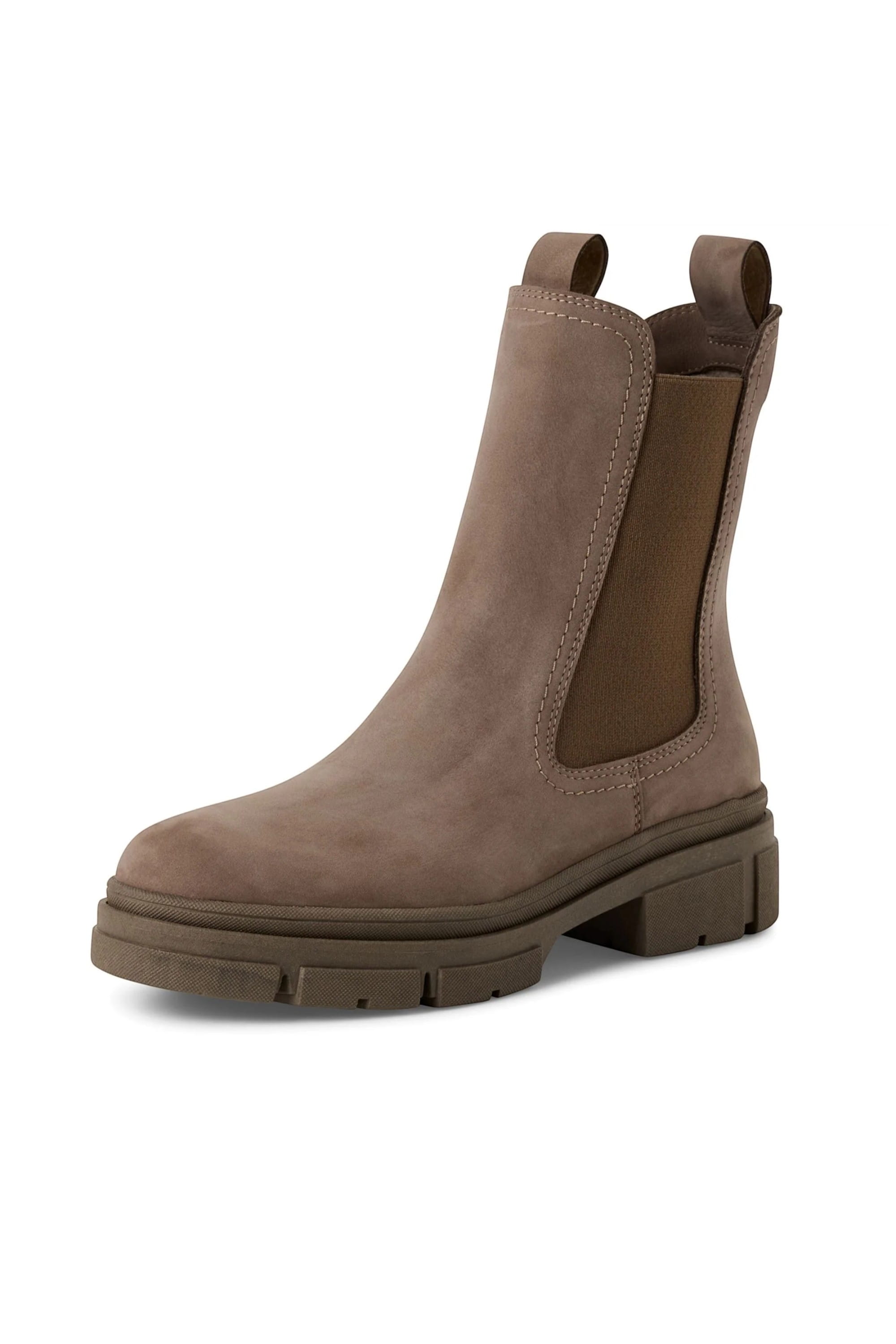 Grey Tamaris Grey Tamaris Womens Dune High Chelsea Boots, Image 3 of 8