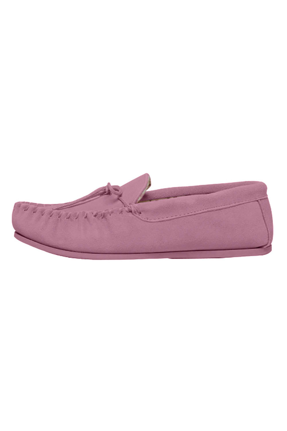 Pink Lily Slip On Slippers, Image 2 of 3