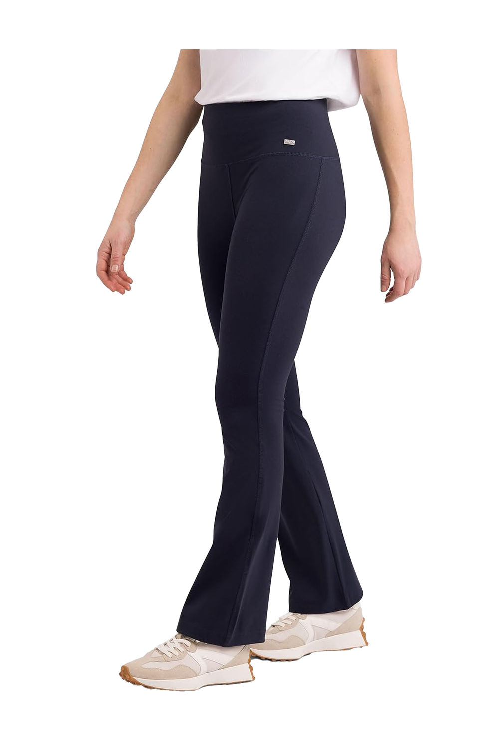 Black Trespass Black Ellen Flared Leggings, Image 3 of 3