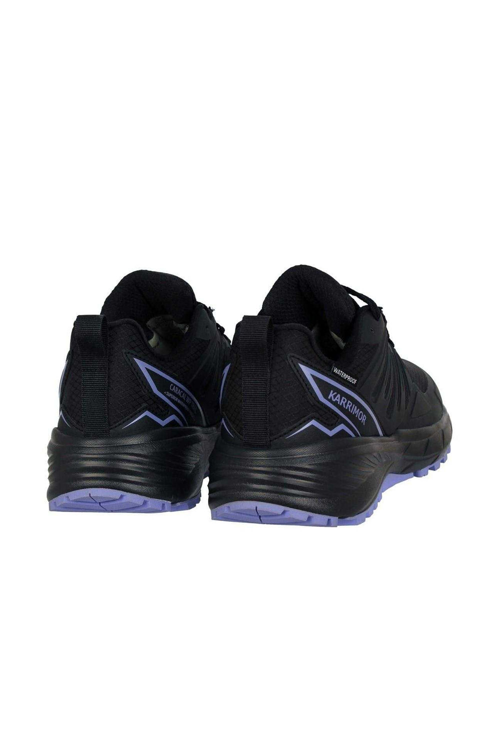 Black Caracal Logo Waterproof Trainers, Image 2 of 4