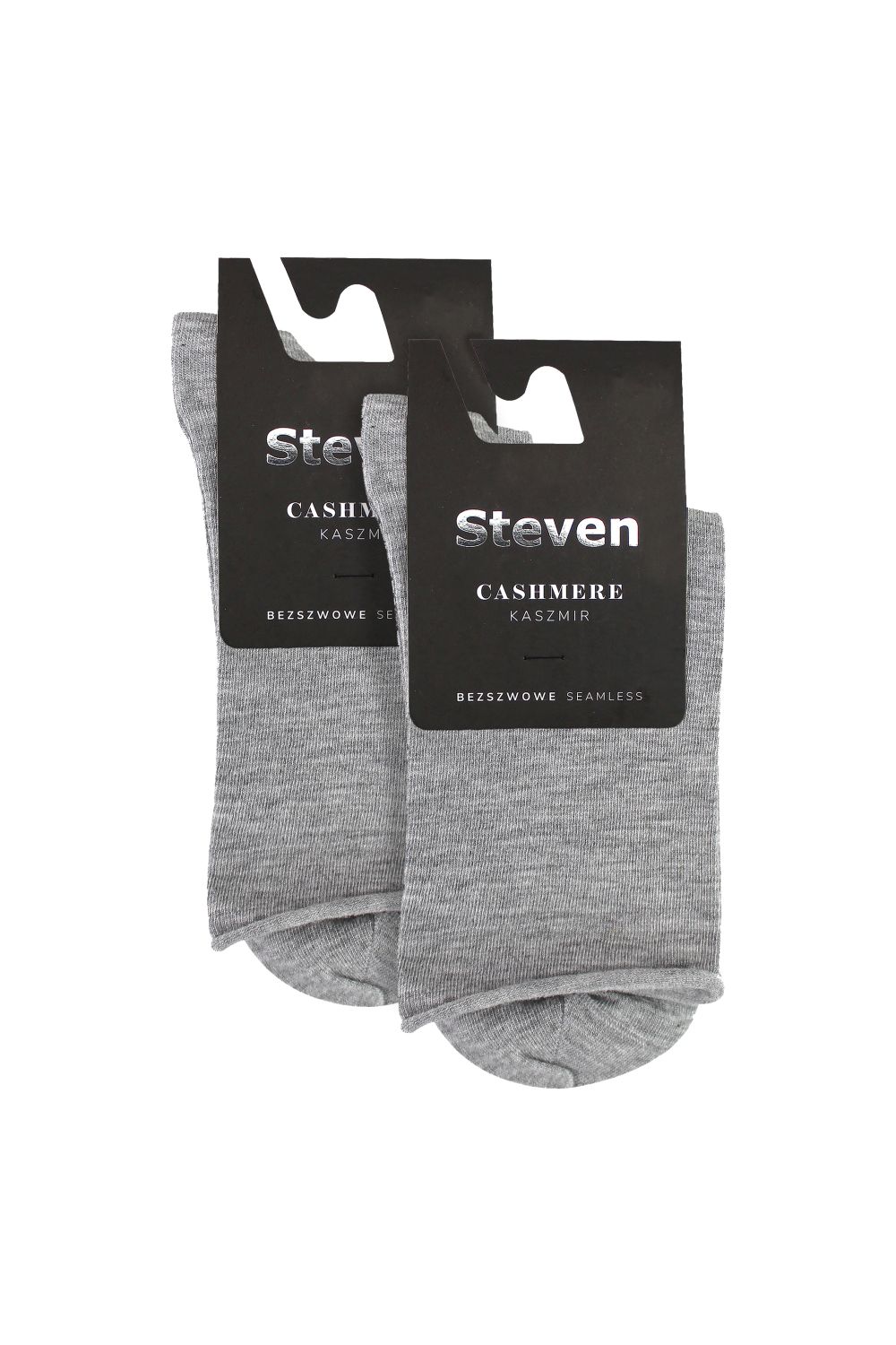 Grey Cashmere Socks Luxury Soft and Warm, Image 2 of 4