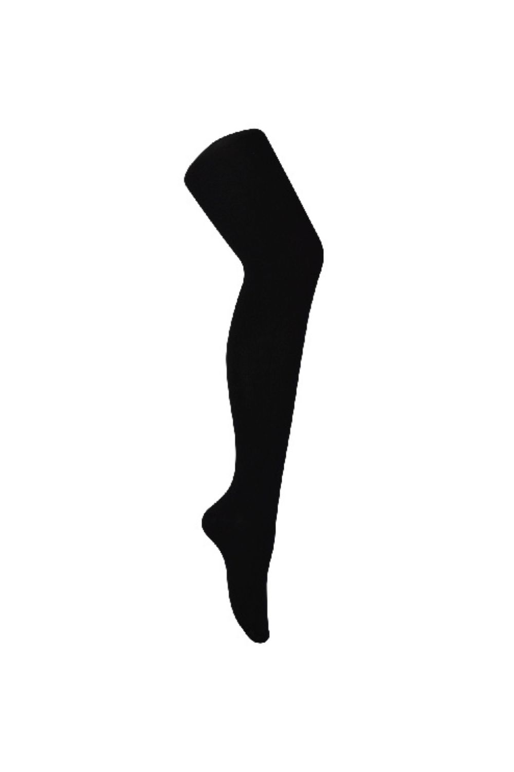 Black 2 Pack Soft Breathable Bamboo Tights In Black