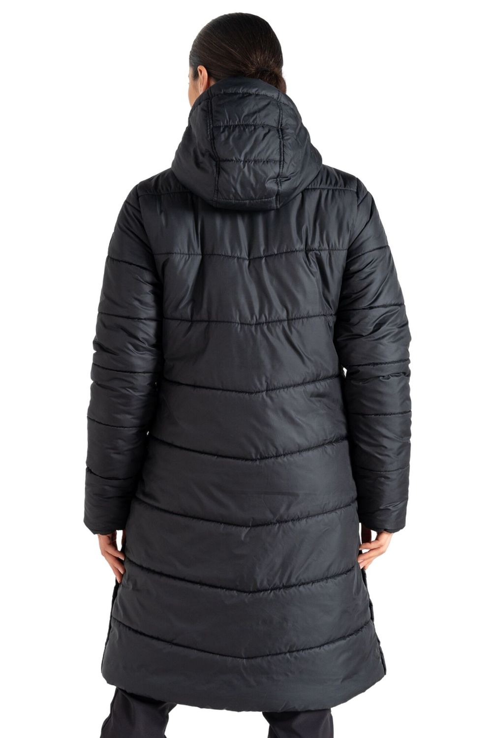 Black Dare 2B Black Distinguish Baffled Padded Jacket, Image 2 of 4