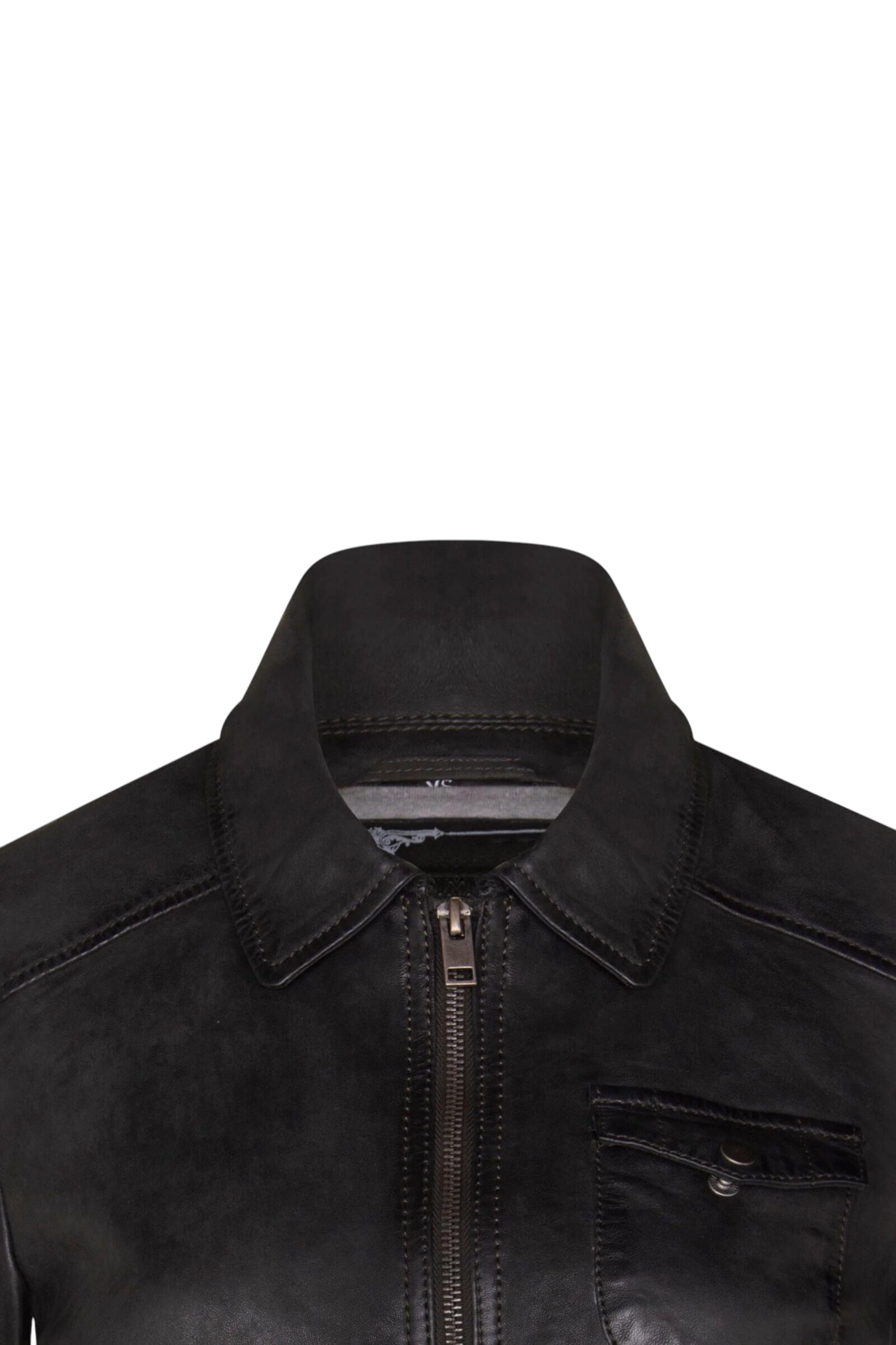 Grey Womens Varsity Bomber Jacket-Modbury, Image 4 of 4