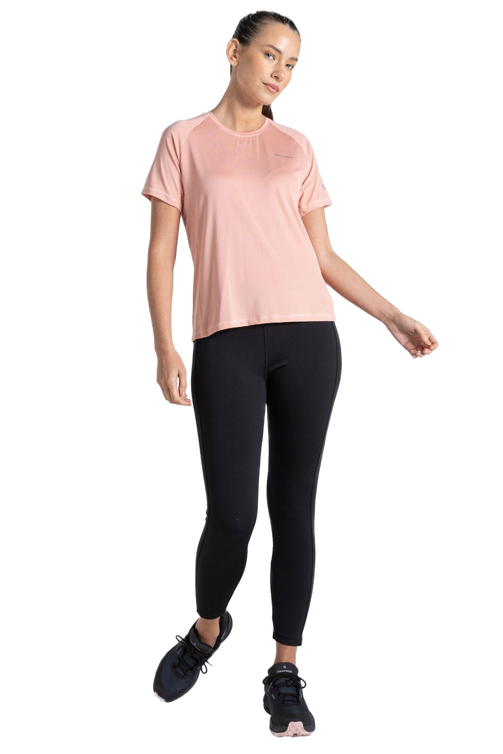 Black Velocity Leggings, Image 3 of 3