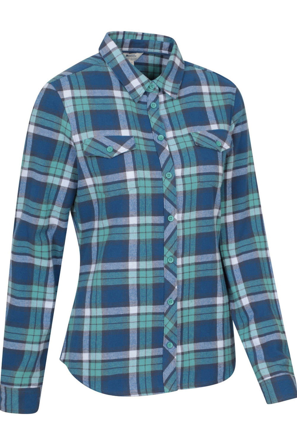 Blue Willow Flannel Shirt, Image 4 of 4