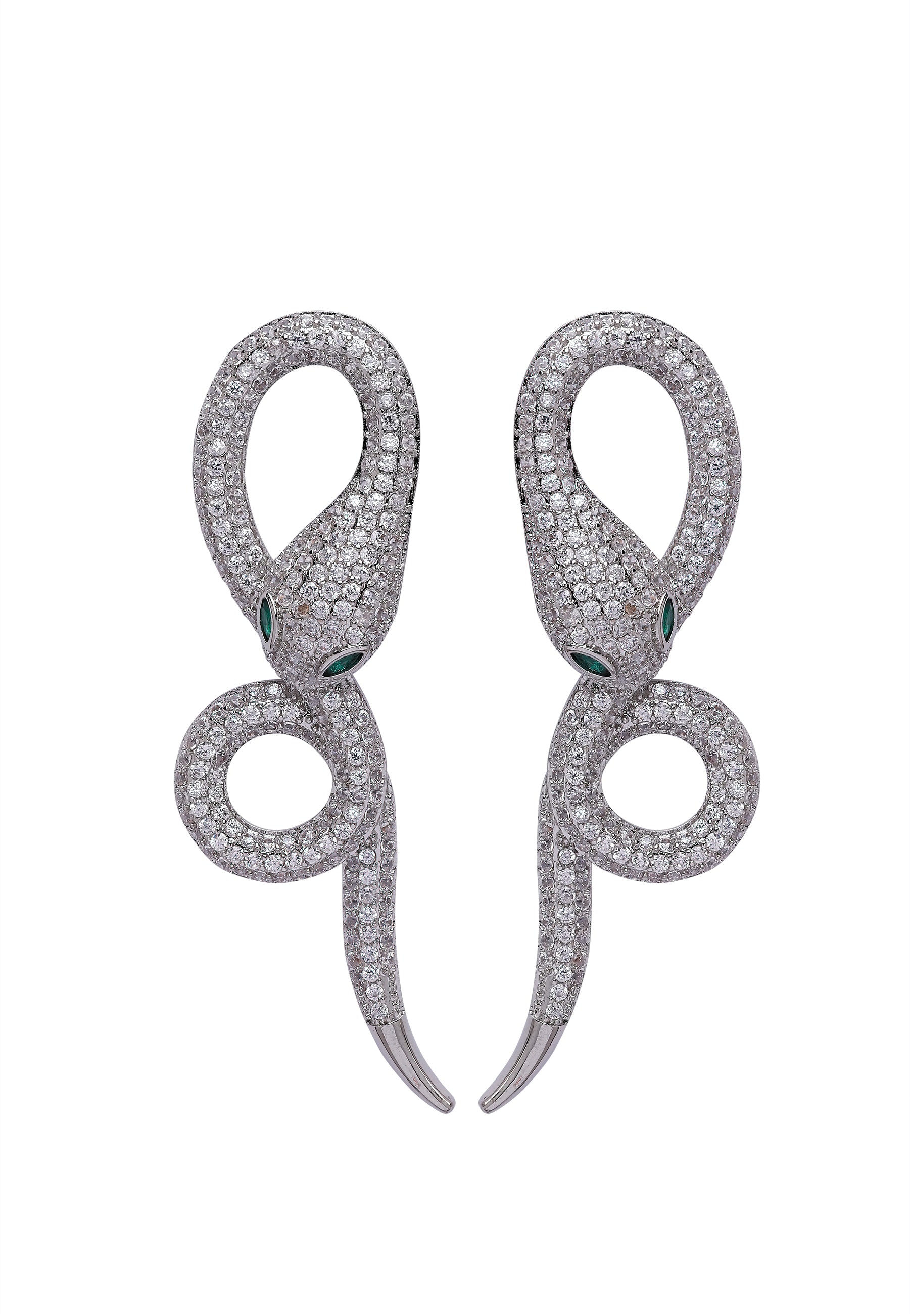 Metallic Diva Serpent Ear-Cuff